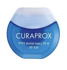 Curaprox Нитка міжзубна тефлонова з хлоргексидином, 35м