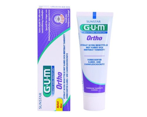 GUM ORTHO Зубна паста 75мл GUM ORTHO Зубна паста 75мл