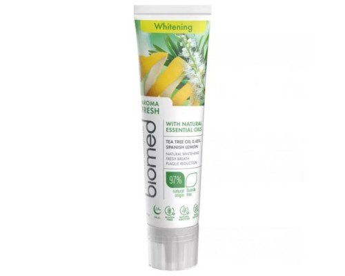 Biomed Aroma Fresh Whitening зубна паста 100г Biomed Aroma Fresh Whitening зубна паста 100г