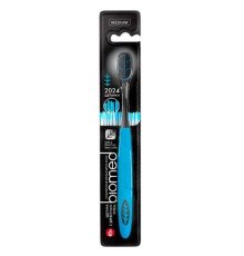 Biomed Black Medium зубна щітка середня (блакитна)