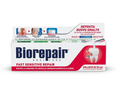 BioRepair Fast sensitive Repair Зубна паста, 75 мл BioRepair Fast sensitive Repair Зубна паста, 75 мл