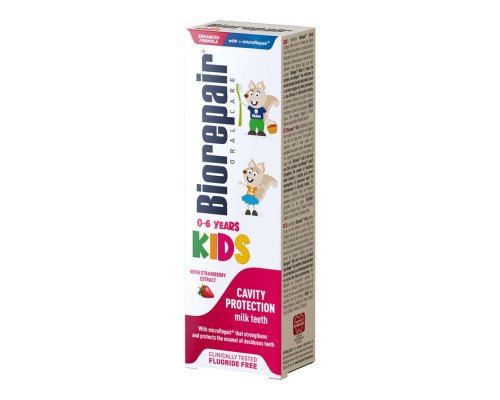 BioRepair Kids Strawberry Зубна паста для дітей 0 - 6 років зі смаком суниці, 50мл BioRepair Kids Strawberry Зубна паста для дітей 0 - 6 років зі смаком суниці, 50мл