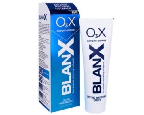 BLANX Продовження ефекту відбілюючих процедур, зубна паста O₃X, 75мл BLANX Продовження ефекту відбілюючих процедур, зубна паста O₃X, 75мл