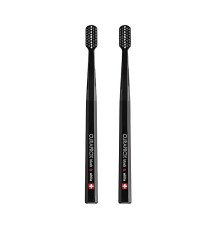 Curaprox Duo Black набір зубних щіток 5460 чорна/чорна (2шт)