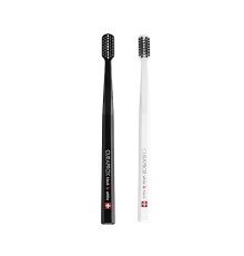 Curaprox WHITE IS BLACK набір ультрам'яких зубних щіток CS 5460 (біла+чорна)