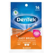 DenTek Brush Interdental для стандартних міжзубних проміжків, 16шт