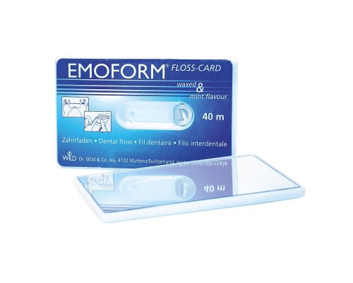 EMOFORM Dental-floss Зубна нитка вощена, 40 м EMOFORM Dental-floss Зубна нитка вощена, 40 м