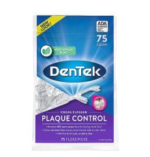 DenTek Перехресне очищення флос-зубочистки, 75 шт