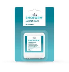 EMOFORM Dental-floss Зубна нитка вощена з фтором та м'ятою, 50 м