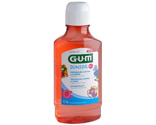 G.U.M. Junior ополіскувач для дітей від 6 років, 300мл G.U.M. Junior ополіскувач для дітей від 6 років, 300мл