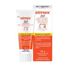 Elmex 12,5 мг фтору/г, гель для інтенсивної профілактики карієсу, 25г.