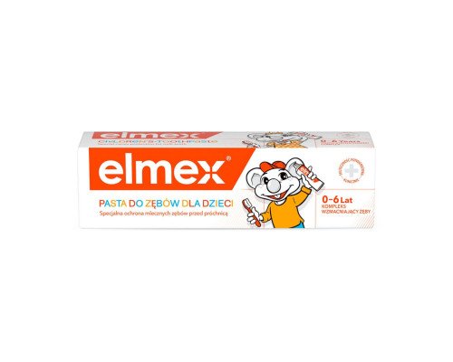 Elmex For Children Зубна паста для дітей 0-6 років, 50 мл Elmex For Children Зубна паста для дітей 0-6 років, 50 мл