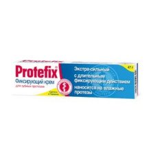 Protefix® Фіксуючий крем для зубних протезів екстра сильний, 47г