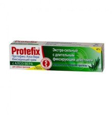 Protefix® Фіксуючий крем для фіксації знімних зубних протезів Алое Вера, 47г