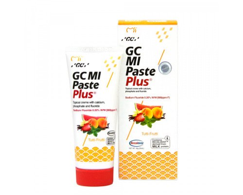MI PASTE PLUS Тутті-Фрутті Гель-крем для зубів, 35 мл MI PASTE PLUS Тутті-Фрутті Гель-крем для зубів, 35 мл