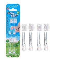 Brush-Baby BabySonic Змінні насадки (18-36 міс) 4 шт