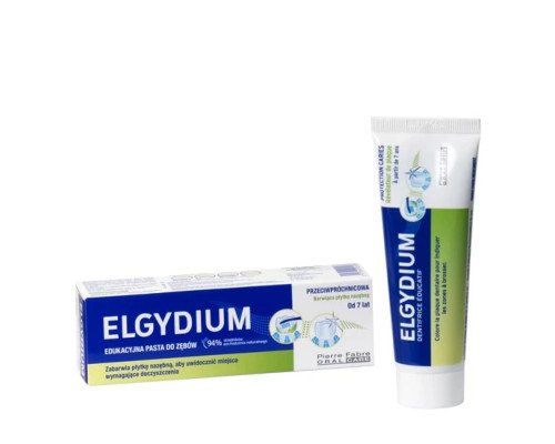 Elgydium Educationa Зубна паста, що фарбує зубний наліт, 50 мл Elgydium Educationa Зубна паста, що фарбує зубний наліт, 50 мл