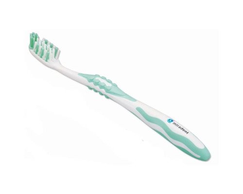 Miradent Carebrush white/green зубна щітка відбілююча середня (зелена) Miradent Carebrush white/green зубна щітка відбілююча середня (зелена)
