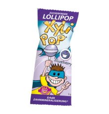 XyliPOP Lolli чорниця льодяник з ксилітом, 1 шт
