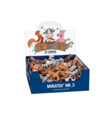 miradent® Miratoi іграшки свійські тварини, 100шт