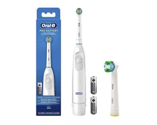 Oral-B Braun DB5 Pro Battery White Зубна щітка електрична Oral-B Braun DB5 Pro Battery White Зубна щітка електрична