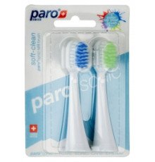 paro sonic soft-clean Змінні щітки для ніжного та ретельного очищення, 2 шт.