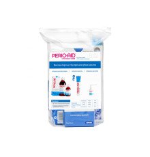 PERIO-AID 0.12% комплект: ополіскувач 500 мл, гель-паста 75 мл, щітка Vitis surgical