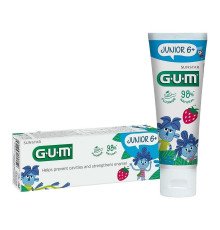 GUM Junior Зубна гель-паста Strawberry, 50 мл