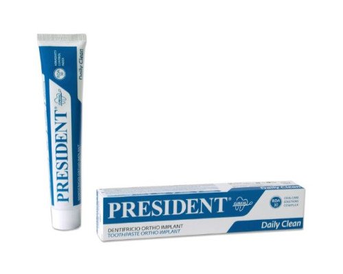 President Ortho-Implant Зубна паста, 75мл President Ortho-Implant Зубна паста, 75мл