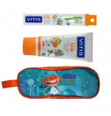 VITIS® Kids Набір: зубна щітка + зубна паста (пенал) для дітей від 3 років