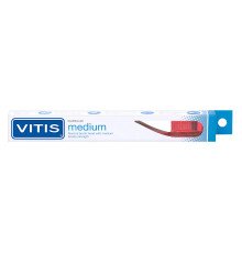 VITIS medium Зубна щітка середня + VITIS whitening зубна паста 15 мл