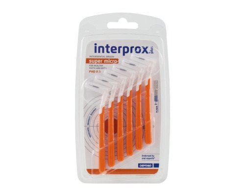 INTERPROX plus 2G super micro PHD 0,9мм, 6шт INTERPROX plus 2G super micro PHD 0,9мм, 6шт