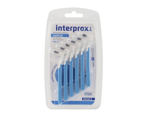INTERPROX plus 2G conical PHD 1,7мм, 6шт INTERPROX plus 2G conical PHD 1,7мм, 6шт