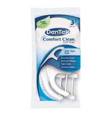 DenTek Комфортне очищення флос-зубочистки, 3 шт