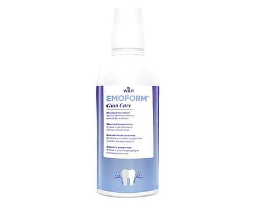 EMOFORM Gum Care Ополіскувач з мінеральними солями, 500 мл EMOFORM Gum Care Ополіскувач з мінеральними солями, 500 мл