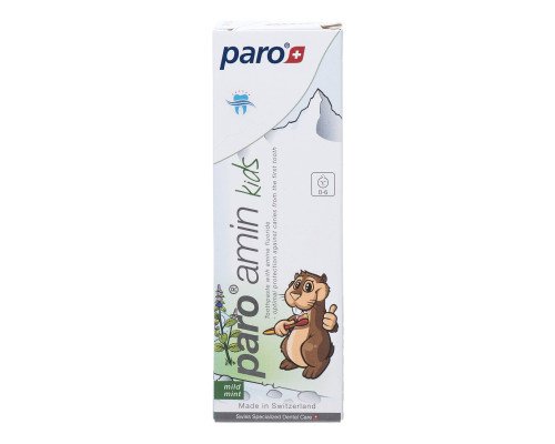 paro amin kids зубна паста 75 мл paro amin kids зубна паста 75 мл