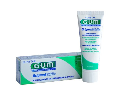 GUM Original White, зубна паста, що відбілює 75 мл GUM Original White, зубна паста, що відбілює 75 мл