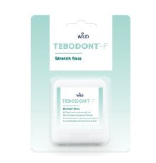 TEBODONT-F Зубна нитка з олією чайного дерева та фторидом натрію, 50 м